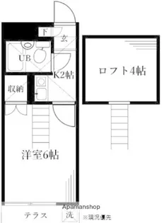 ケントハウス【1階】の間取り