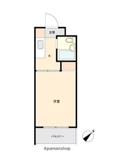 ハイタウン高島町【3階】の間取り