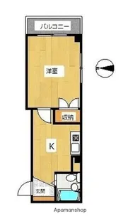 金子(明)ビル【3階】の間取り