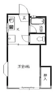 ハイツハーモニー【2階】の間取り