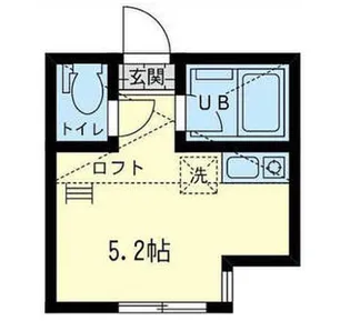 市場アーサーハーモン【2階】の間取り