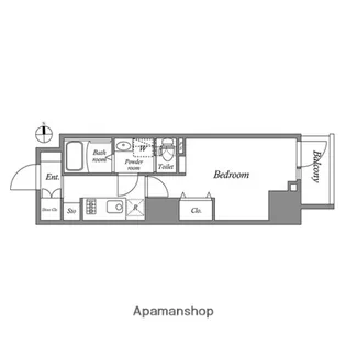 リテラス蒲田【9階】の間取り