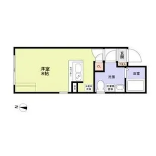 ラ・フォート元町中華街【4階】の間取り