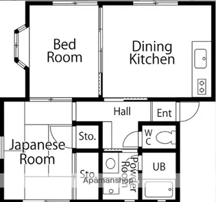 サングリーンハイツ【1階】の間取り
