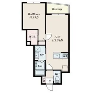 セジュール六角橋【3階】の間取り