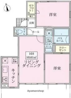 グランセレッソ湘南【1階】の間取り