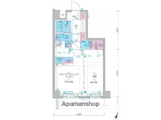 ガリシア西馬込【4階】の間取り