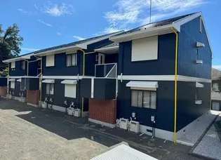 ラドンシティー鶴巻A【1階】の外観