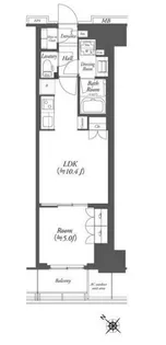 WORVE横浜伊勢佐木町【3階】の間取り