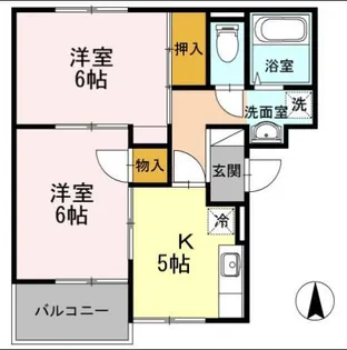 STコート【1階】の間取り