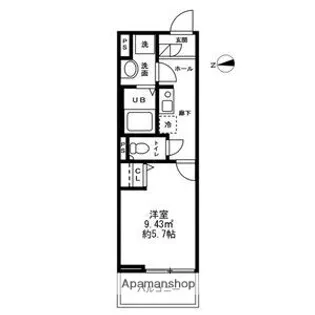 グリーンカーサさがみ野【3階】の間取り