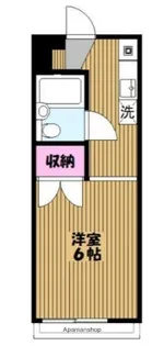 メゾンブランシュ【1階】の間取り