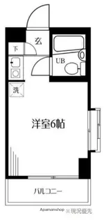 ハイツ鹿島の森【2階】の間取り