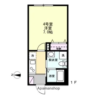 FELICE大和【2階】の間取り