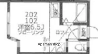 ユナイト三春台バルケッタミーア【2階】の間取り