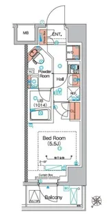 神奈川県横浜市南区通町1丁目【マンション】の間取り