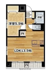 金沢文庫ダイヤモンドマンション【4階】の間取り