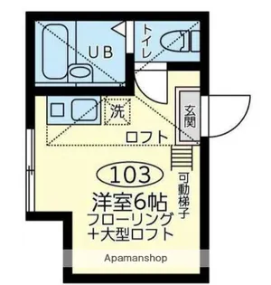横濱マリーナ・ベイ 3【1階】の間取り