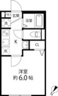 T’S CUORE横浜南太田【2階】の間取り