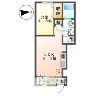 ククナSO【1階】の間取り