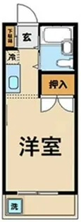 神奈川県川崎市多摩区菅北浦1丁目【マンション】の間取り