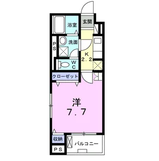 LE LIEN(ルリアン) 絆【2階】の間取り
