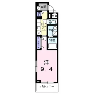 ヴィータ【1階】の間取り