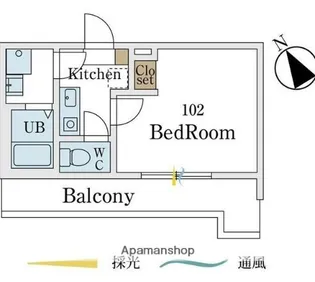 LINKS YOKOHAMA SASABORI【1階】の間取り