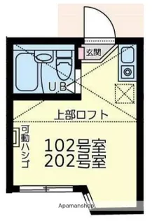 ユナイト根岸ジャトラ【1階】の間取り