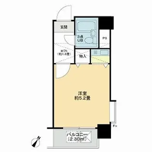 川崎ダイカンプラザCITY2【8階】の間取り