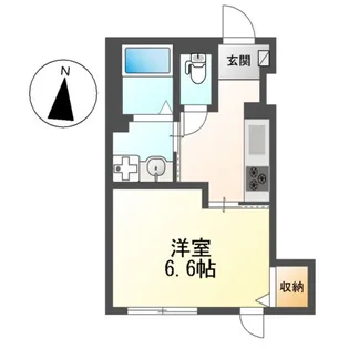 アプリコットE【1階】の間取り