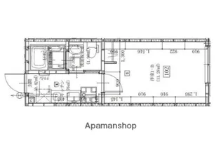 オリーブ藤沢【1階】の間取り