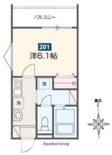 FELGRIA京急鶴見【2階】の間取り