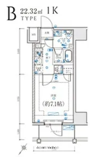 LEXE横濱関内【おとり物件なし】#学生・社会人にオススメ!【5階】の間取り