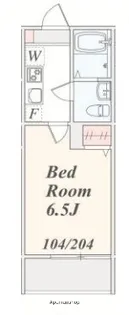 アザーレ・クオン海老名【1階】の間取り