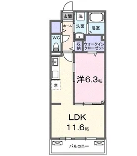 ティ・ワイ レジデンス【2階】の間取り