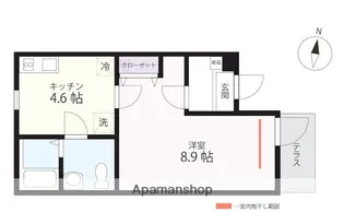 QUIET CRAB HOUSE 横濱希望が丘【1階】の間取り