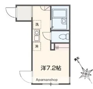 MELDIA海老名【1階】の間取り