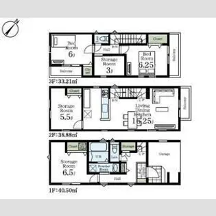 神奈川県川崎市幸区戸手4丁目【一戸建】の間取り