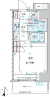 ジェノヴィア平塚Ⅲ【1階】の間取り