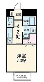 コーコ日吉本町【1階】の間取り