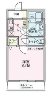 グリーンヒル光ヶ丘【2階】の間取り