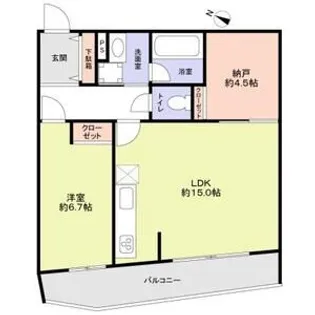 THE TAKASUNA KULTURC【1階】の間取り