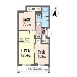 ウインド シュピール【3階】の間取り