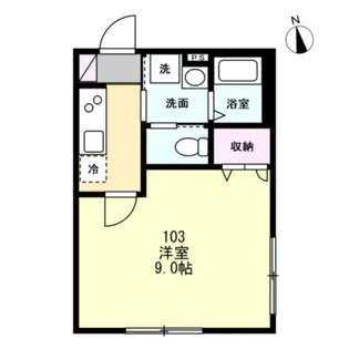 FELICE金沢文庫【1階】の間取り