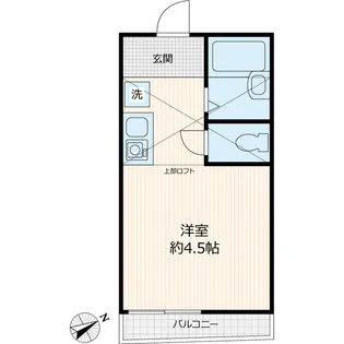 メゾン追浜【1階】の間取り