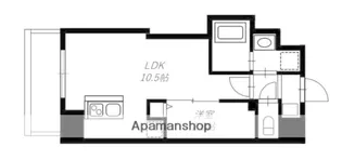 LIVCITY横濱末吉町弐番館【7階】の間取り