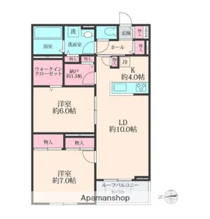 SOLANAⅡ【3階】の間取り