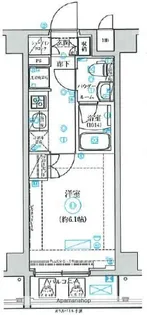 (仮)CION YOKOHAMA YAMATE【6階】の間取り