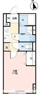 デオダラ テラス【2階】の間取り